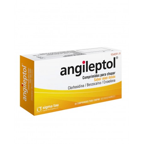 ANGILEPTOL Miel-Citron 30 Comprimés à Sucer