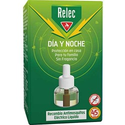 RELEC Día y Noche Recambio para Difusor Antimosquitos Eléctrico 35ml
