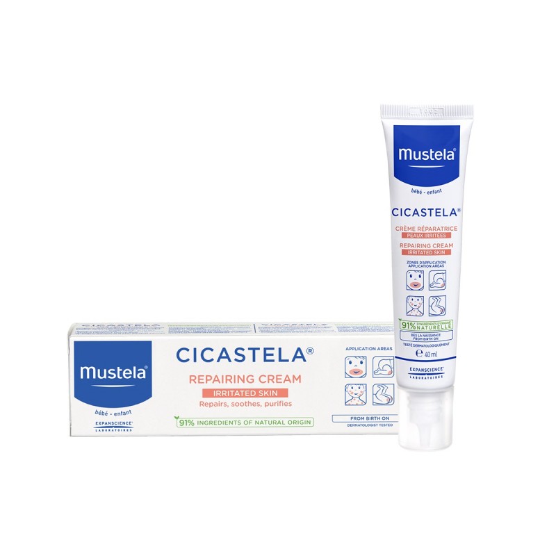 MUSTELA Cicastela Reparaturcreme 40ml MUSTELA Cicastela Reparaturcreme 40ml