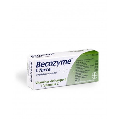 BECOZYME C Forte 30 Comprimidos Recubiertos