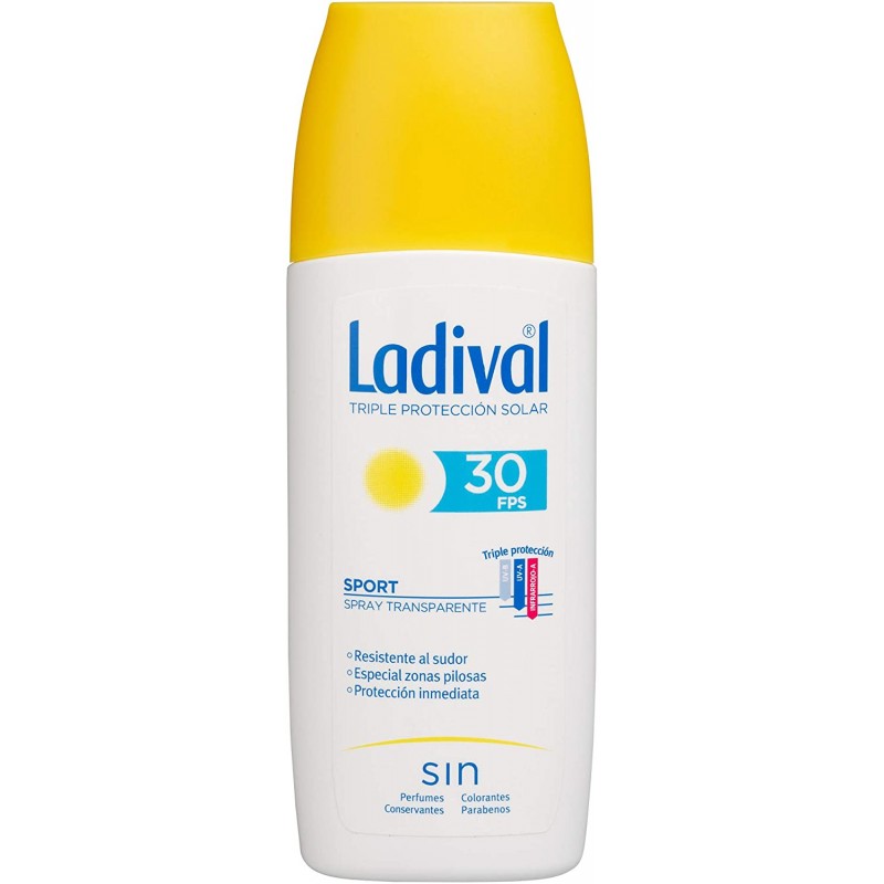 LADIVAL Sport SPF 30 Spray Transparente 150ml