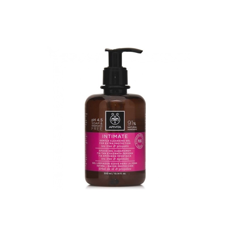 APIVITA Gel Intime Plus au Tea Tree et Propolis 300 ml