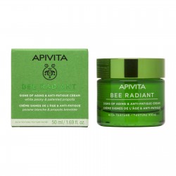 APIVITA Bee Radiant Gel-Creme Sinais de Idade e Textura Rica Antifadiga 50ml