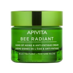 APIVITA Bee Radiant Gel-Creme Sinais de Idade e Textura Rica Antifadiga 50ml
