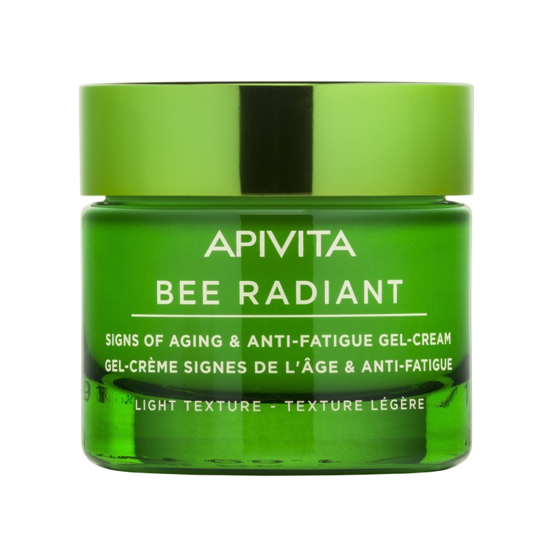 APIVITA Bee Gel-Crème Radiant Signes de l'Âge & Anti-Fatigue Texture Légère 50 ml