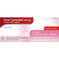 Gine-Canestén 500 mg Comprimido Vaginal con Aplicador