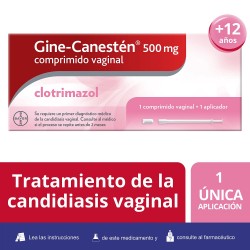 Gine-Canestén 500 mg Comprimido Vaginal con Aplicador
