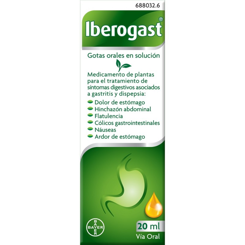 IBEROGAST Solution Orale en Gouttes 20 ml IBEROGAST Solution Orale en Gouttes 20 ml
