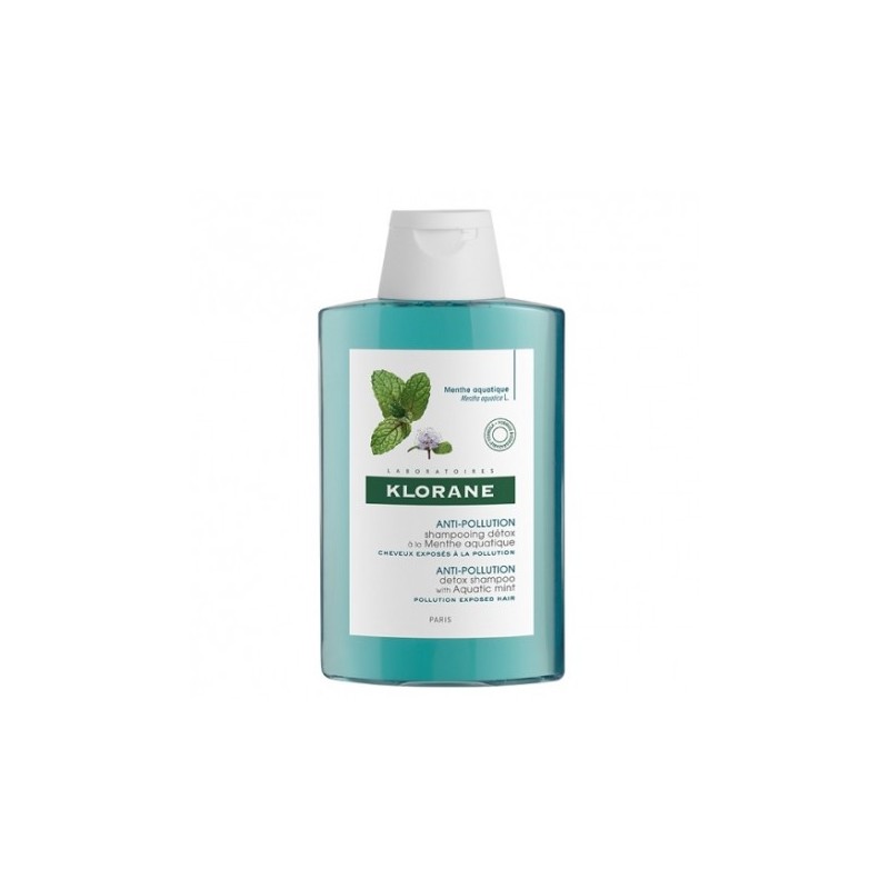 KLORANE Champô Desintoxicante Menta Aquática 400ml KLORANE Champô Desintoxicante Menta Aquática 400ml