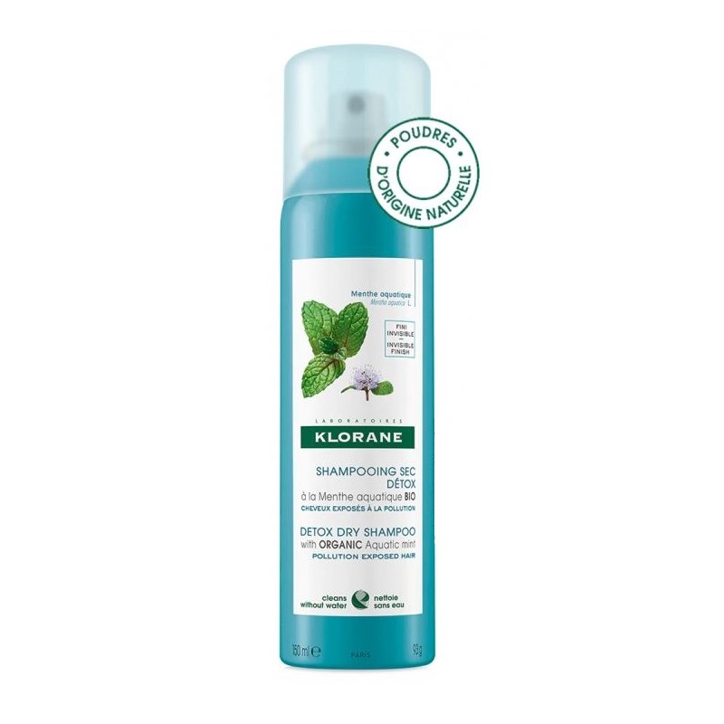 KLORANE Shampoing Sec Menthe Aquatique 150 ml KLORANE Shampoing Sec Menthe Aquatique 150 ml