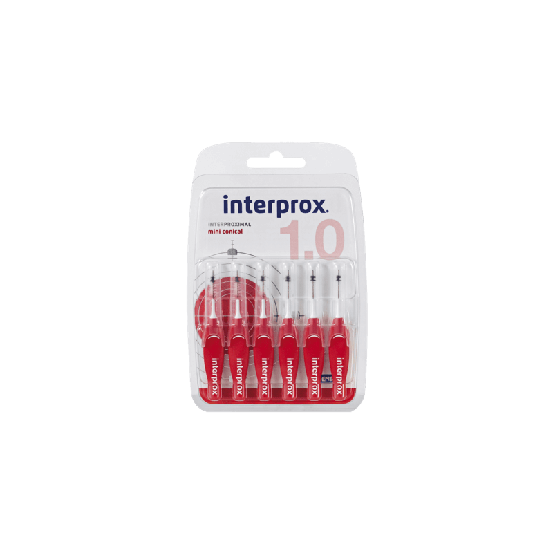INTERPROX Mini Conical Interproximal Brush 1.0 x6