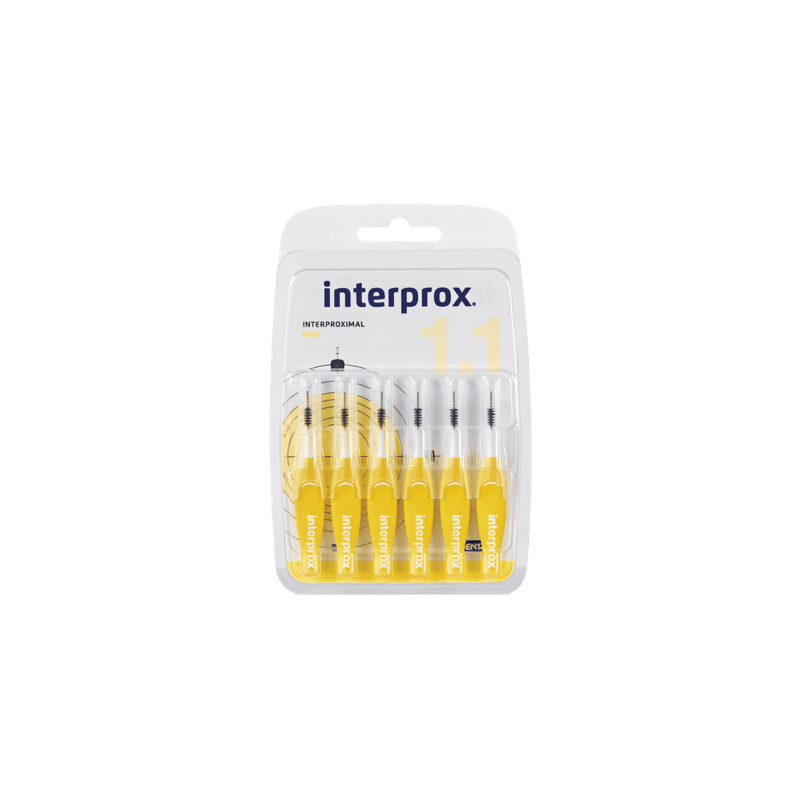 INTERPROX Mini Interproximal Brush 1.1 x6