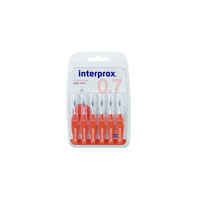 INTERPROX Super Micro Interproximal Brush 0.7 x6