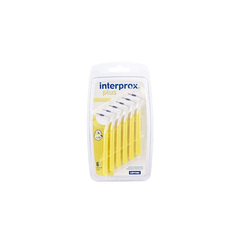 INTERPROX PLUS Mini Interproximal Brush 1.1 x6 INTERPROX PLUS Mini Interproximal Brush 1.1 x6