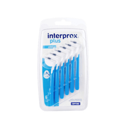 Escova interproximal cônica INTERPROX PLUS 1,3 x6