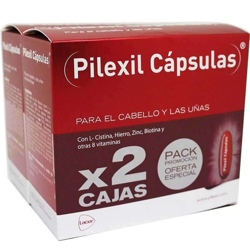 Pilexil Anticaída 100 + 100 Cápsulas DUPLO