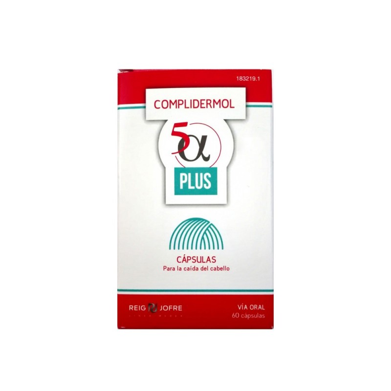 COMPLIDERMOL 5 Alfa Plus Anti-Haarausfall 60 Kapseln