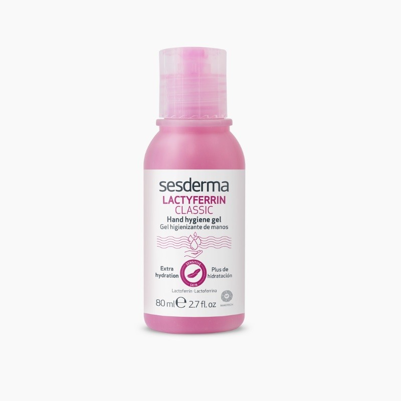 SESDERMA LACTYFERRIN Hand Sanitizing Gel Sanitizer 80ml