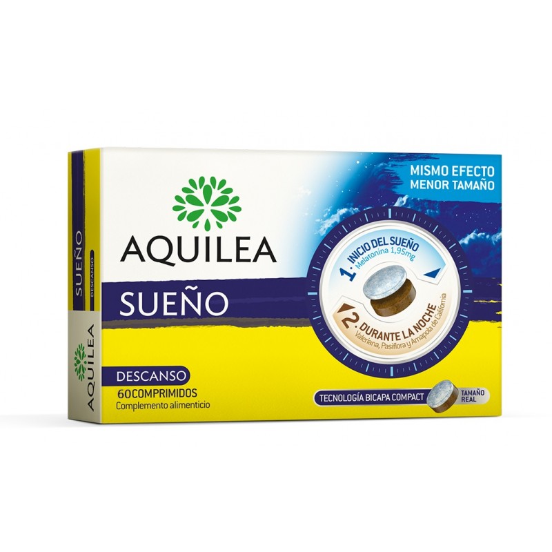 AQUILEA Sueño Compact 1,95 mg 60 Doppelschichttabletten AQUILEA Sueño Compact 1,95 mg 60 Doppelschichttabletten