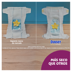 DODOT Activity Diapers Extra Box Size 5 (96 Units)