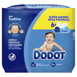 DODOT Baby Wipes 6x64 (384 Units)