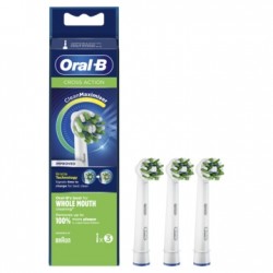 ORAL-B CrossAction Refill with CleanMaximiser 3 Heads