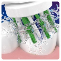 Substituição ORAL-B CrossAction com CleanMaximiser 3 cabeças