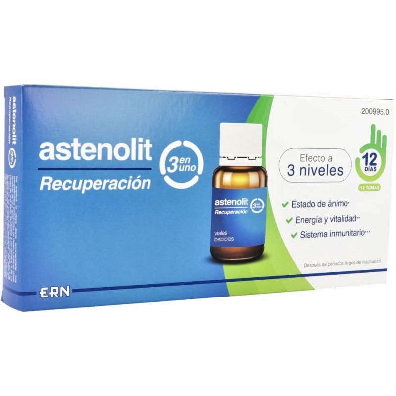 ASTENOLIT Recovery 3in1 (12 fiale) ASTENOLIT Recovery 3in1 (12 fiale)