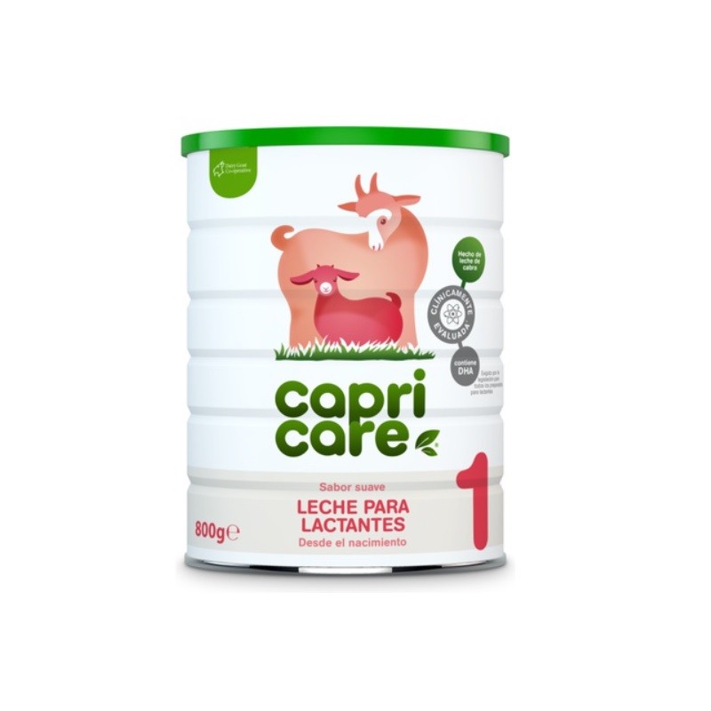 CAPRICARE 1 Leite Infantil à Base de Leite de Cabra 800gr Nova Fórmula CAPRICARE 1 Leite Infantil à Base de Leite de Cabra 800gr Nova Fórmula