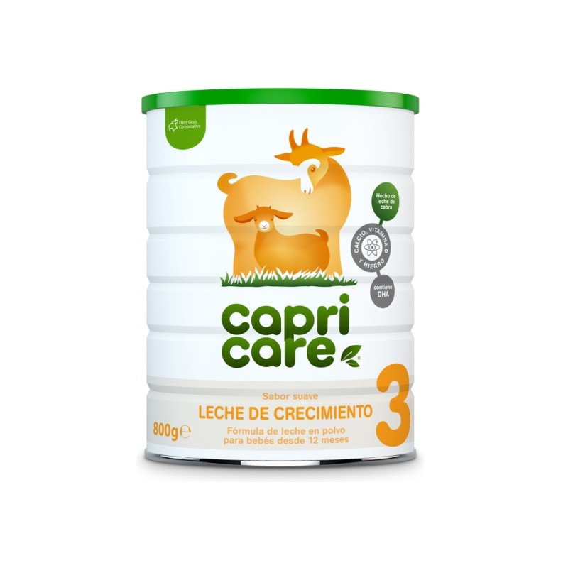 CAPRICARE 3 Growth Milk based on Goat Milk 800gr New Formula