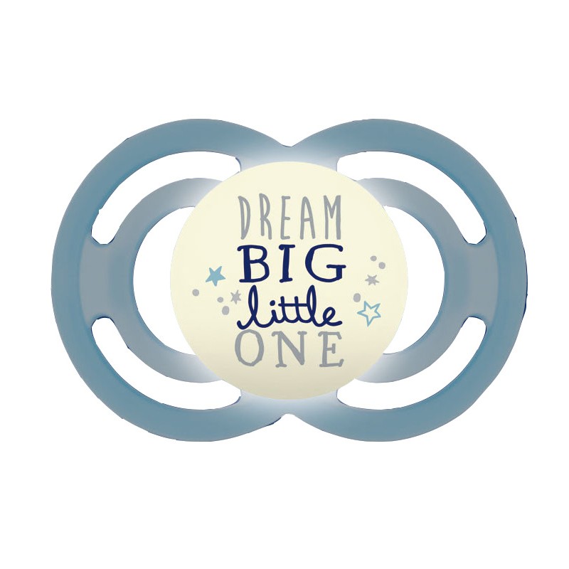 Ciuccio per capezzoli in silicone MAM Perfect Night +6 (blu) Ciuccio per capezzoli in silicone MAM Perfect Night +6 (blu)