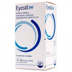 EYESTIL PF Solution Ophtalmique 0,25 ml x 30 unidoses