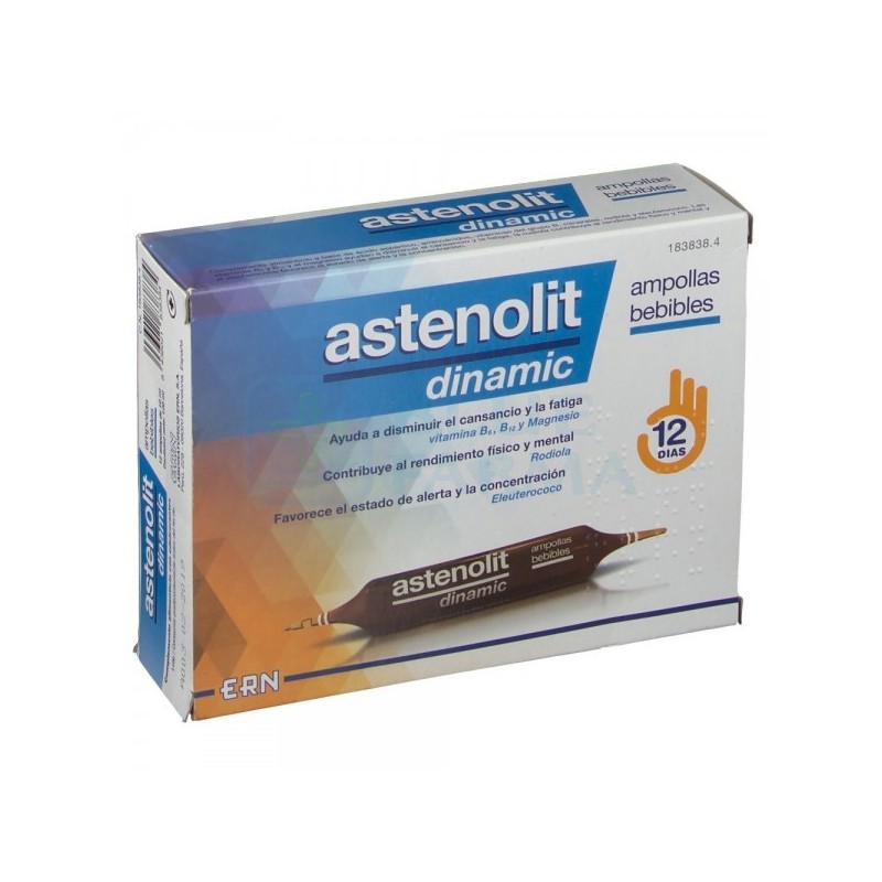 ASTENOLIT Dinamic Trinkampullen 12x10ml