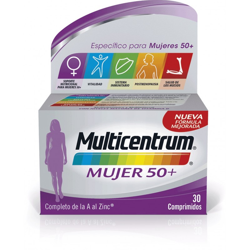 MULTICENTRUM Mujer 50+ (30 Comprimidos)