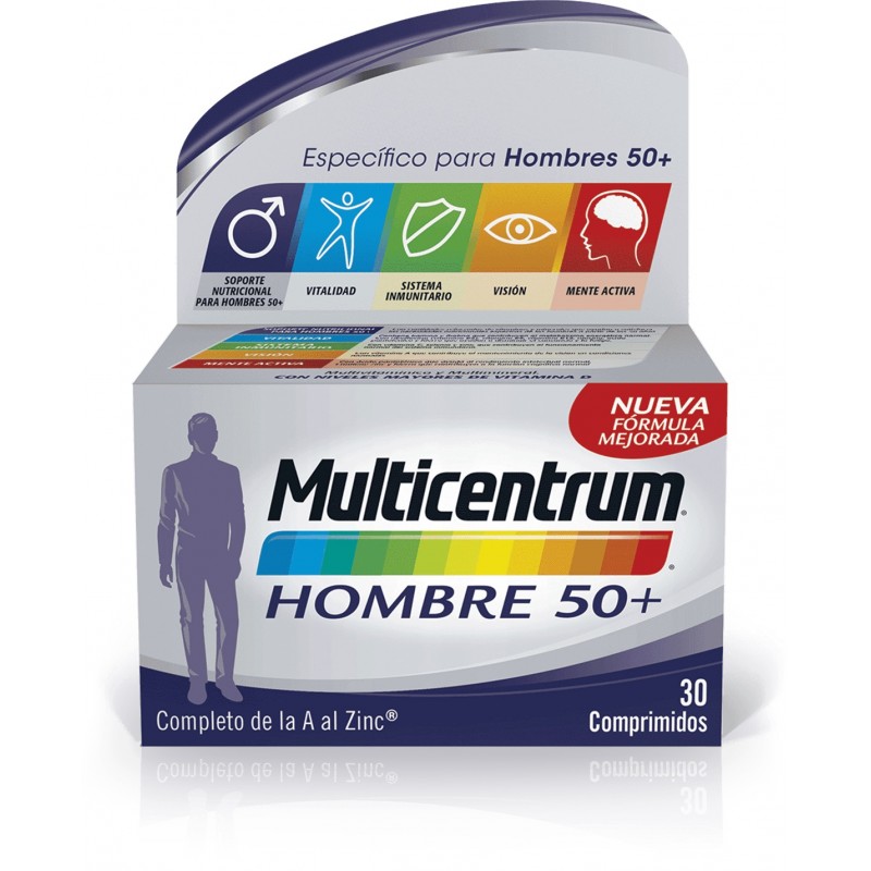MULTICENTRUM Hombre 50+ (30 Comprimidos)