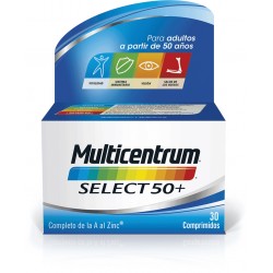MULTICENTRUM Select 50+ (30 comprimés)