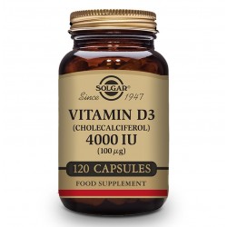 SOLGAR Vitamin D3 4000iu 120 Gemüsekapseln