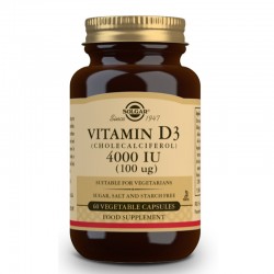 SOLGAR Vitamina D3 4000iu 60 capsule vegetali