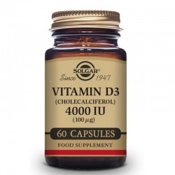 SOLGAR Vitamin D3 4000iu 60 Gemüsekapseln