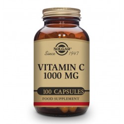 SOLGAR Vitamin C 1000mg 100 Vegetable Capsules
