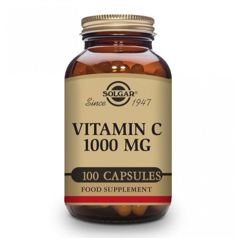 SOLGAR Vitamin C 1000mg 100 Vegetable Capsules SOLGAR Vitamin C 1000mg 100 Vegetable Capsules