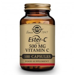 SOLGAR Ester-C Plus 500mg Vitamina C 100 Cápsulas Vegetales