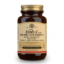 SOLGAR Ester-C Plus 500mg Vitamin C 100 Gemüsekapseln