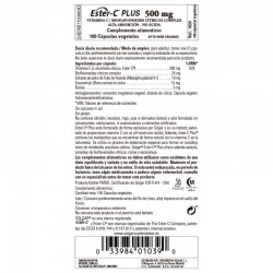SOLGAR Ester-C Plus 500mg di vitamina C 100 capsule vegetali
