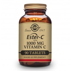 SOLGAR Ester-C Plus 1000mg Vitamine C 90 Comprimés