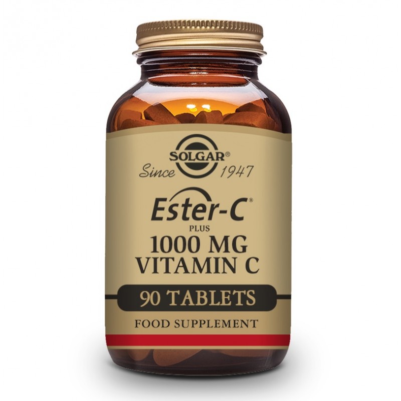 SOLGAR Ester-C Plus 1000mg Vitamine C 90 Comprimés SOLGAR Ester-C Plus 1000mg Vitamine C 90 Comprimés