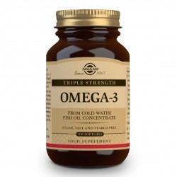 SOLGAR Omega-3 Tripla Concentração 100 Cápsulas Moles