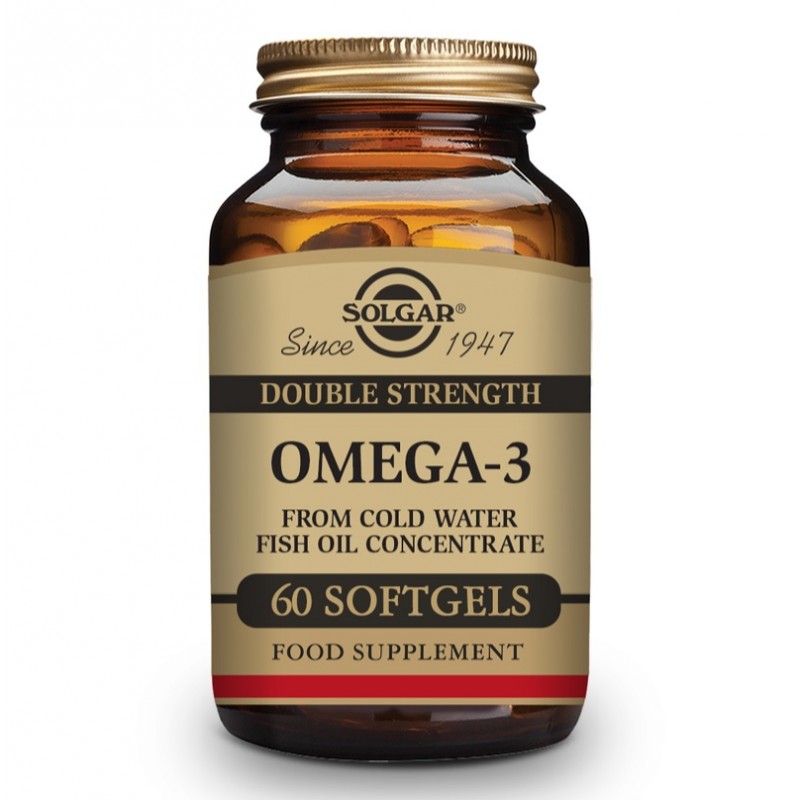 SOLGAR Omega-3 Alta Concentración 60 Cápsulas Blandas