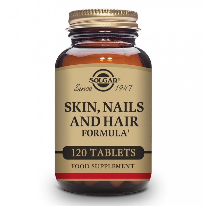 SOLGAR Cheveux, Peau et Ongles 120 Comprimés SOLGAR Cheveux, Peau et Ongles 120 Comprimés