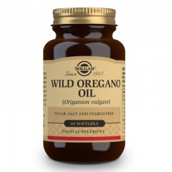 SOLGAR Wildes Oreganoöl (Origanum Vulgare) 60 Kapseln